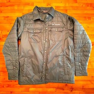 Columbia Green Light Puffer Button Down Jacket